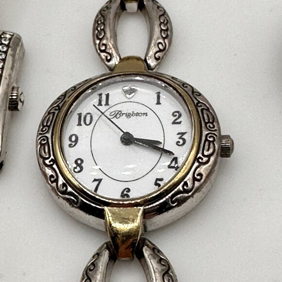 Brighton Watch Lot 4 San Dimas Linx Alta Venezia Silver Gold Plated Part Repair - Picture 5 of 16